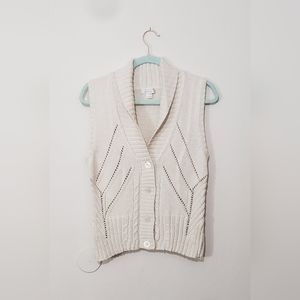 Christopher & Banks Sweater Vest